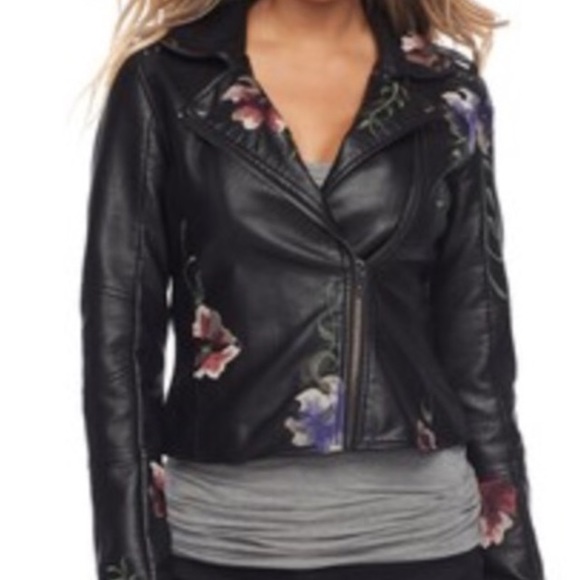 Candie's Jackets & Blazers - Candies Vegan Leather Jacket - Juniors x-small